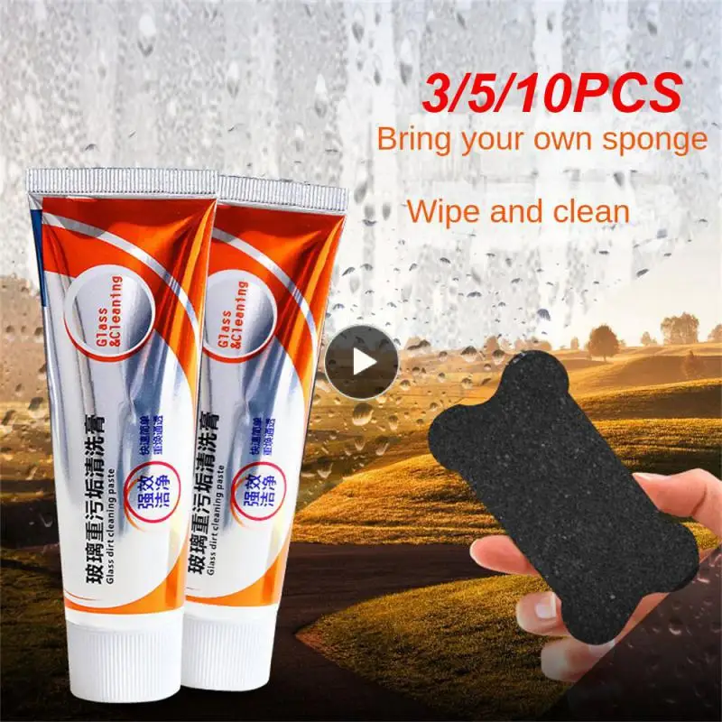 

3/5/10PCS Strong Decontamination Universal Descaling Cleaning Agent Protective Heavy Dirt Cleaning Paste Effective Glass Cleaner