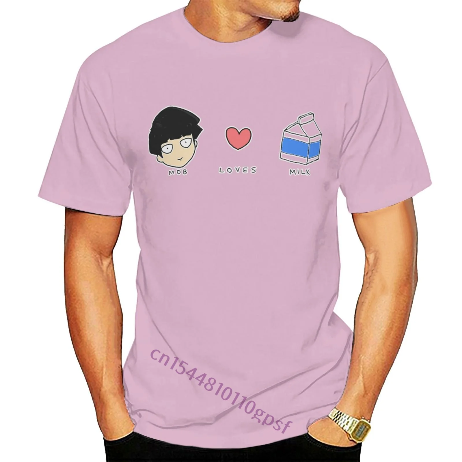 

Забавная ретро-футболка унисекс в стиле Моб любит молоко