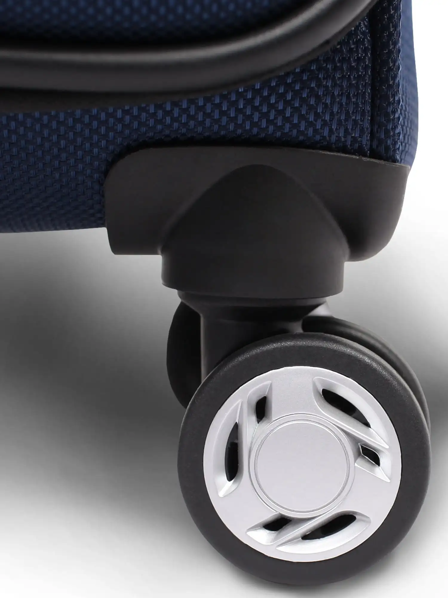 Защитный темно-синий чемодан на 8 колесах для спиннинга 29 дюймов