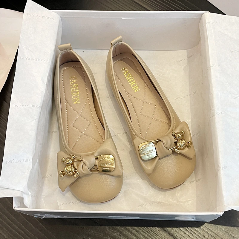 

Flats Shallow Sweet Work Soft Women Sandals Designer Brand Casual Lolita Loafers Female Shoes Summer Autumn Women Shoes 2022