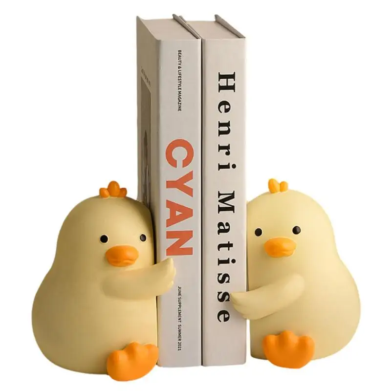 

Duck Book Ends Cute Hugging Ducks Bookends Duck Figurines Sculpture Ornaments Cuddle Duck Bookends For Shelves Cute Duck