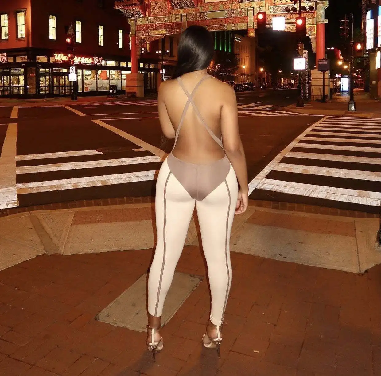 Lovelysale женская одежда комбинезон сексуальный CN (происхождение)