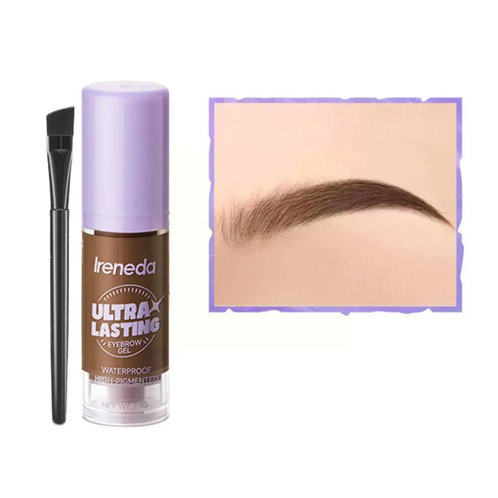 

Multi-function Eyebrow Pen Waterproof Fork Tip Eyebrow Tattoo Liquid Long Sketch Professional Fine Eye Lasting BrowPencil P X7N1