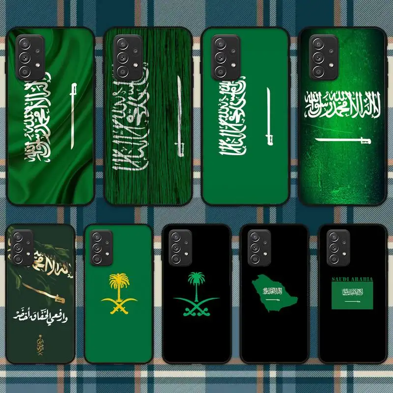 Saudi Arabia Flag Phone Case For Samsung Galaxy S10 S20 S21 Note10 20Plus Ultra Shell | Mobile Cases &amp Covers
