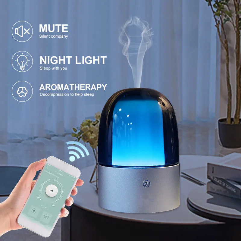 

Fragrance Machine Tasteful Aromatherapy Humidifier Pure Essential Oil Ambient Light Intelligent Timing Smart Fragrance Machine
