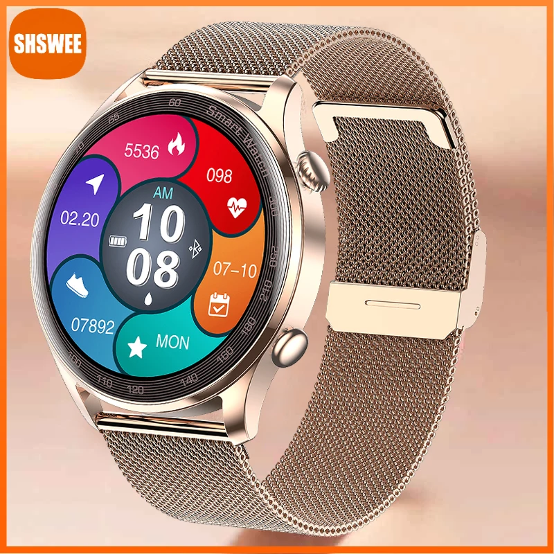 

Smart Watch Bluetooth Call Music Control MenSmartwatch Lady Heart Rate Monitor For Android Samsung Apple For Xiaomi Huawei