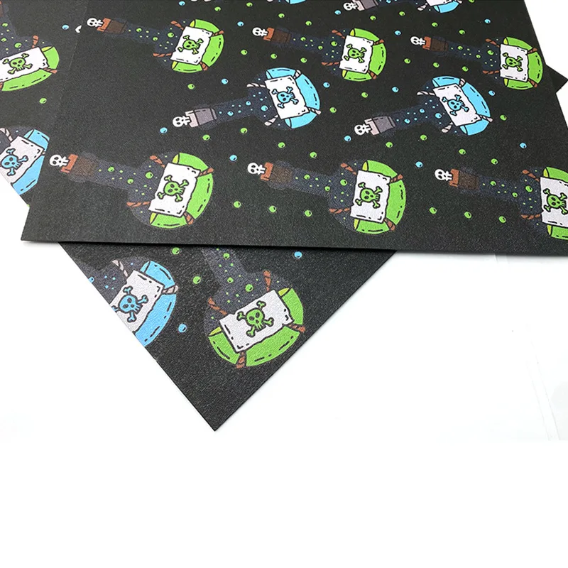 10 размеров красочный Рисунок черепа инфузированная доска KYDEX Thermoform пластина из