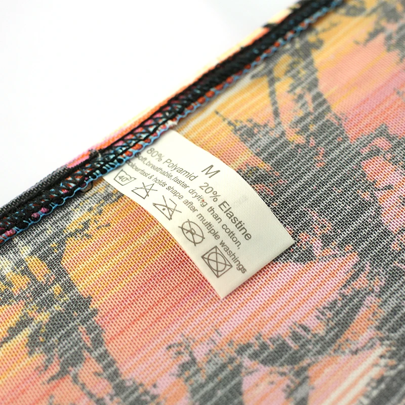 Мужское U-образное нижнее белье пляжные трусы с принтом кокосового дерева