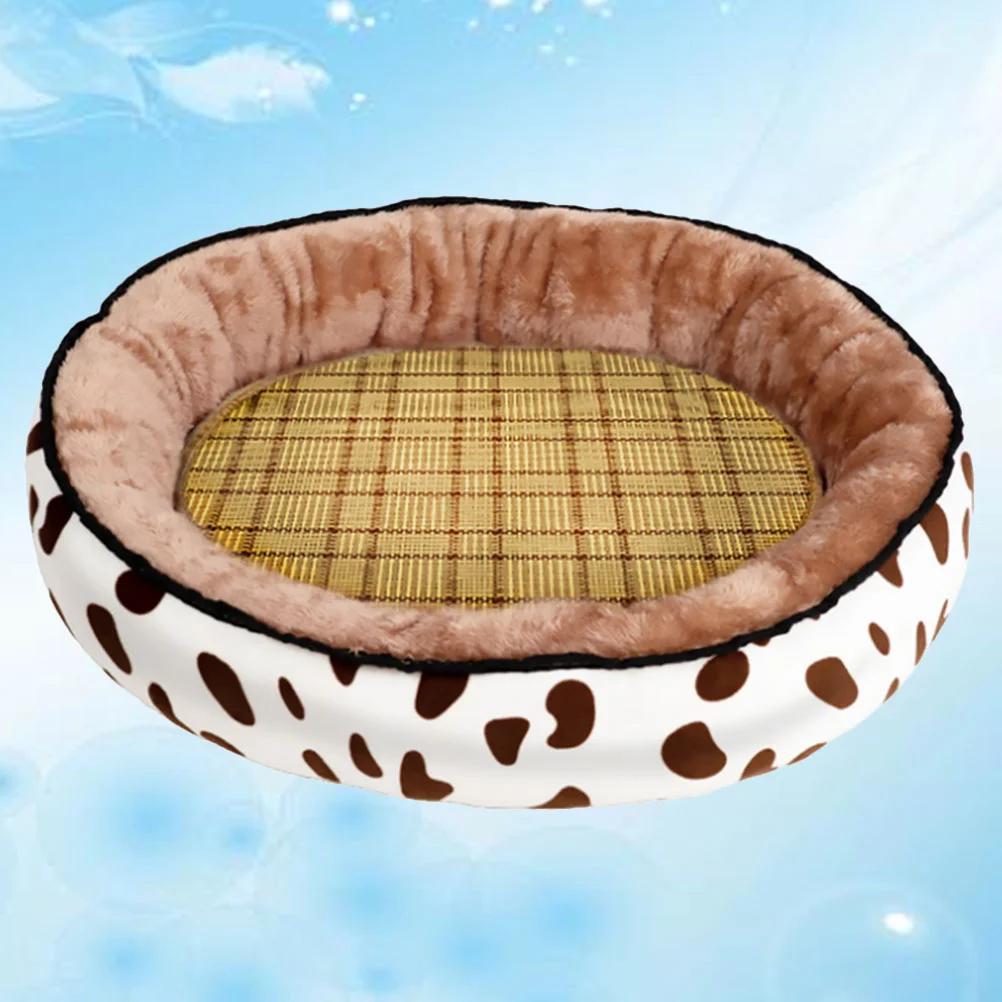 

Cooling Dog Pad Bed Matdogs Cold Cat Crate Pet Summer Puppy Sofa Cave House