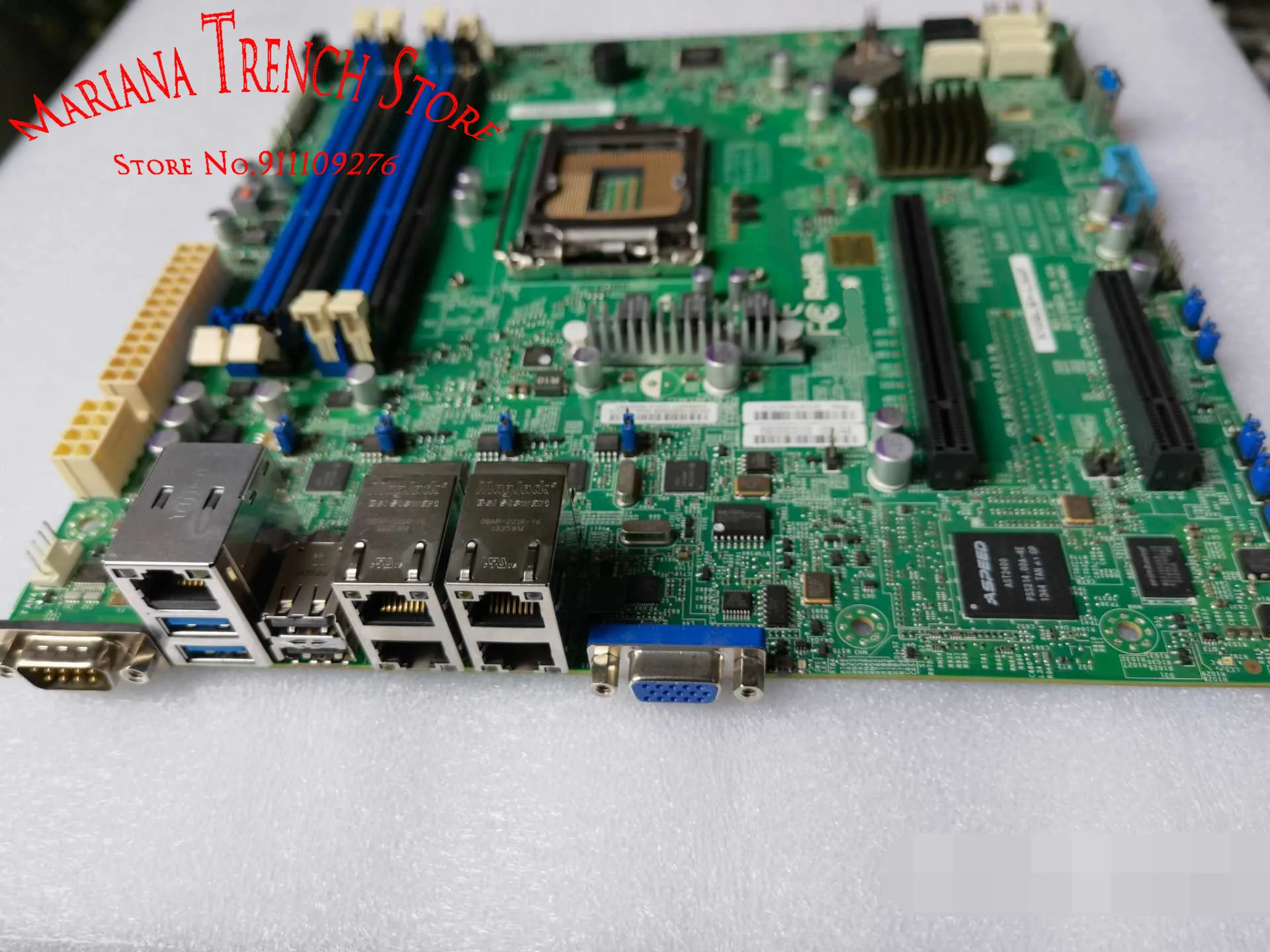 X10SLM +-LN4F для материнской платы Supermicro LGA1150 E3-1200 v3/v4 4-го поколения. Core i3 DDR3 ECC Quad Gigabit