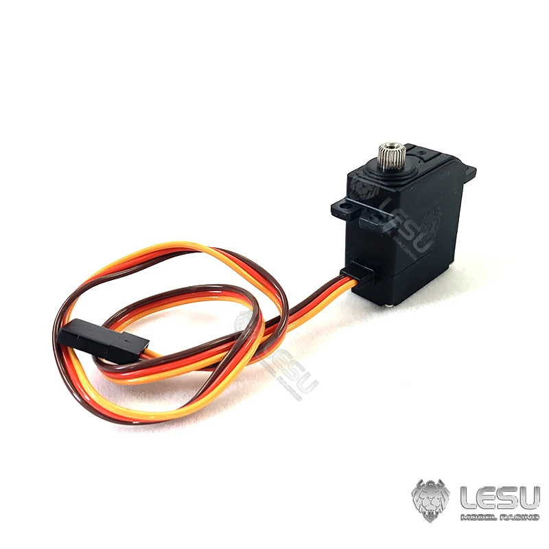 В наличии Lesu 12G сервопривод электронный для Diy Tamiyaya Rc трактор грузовик