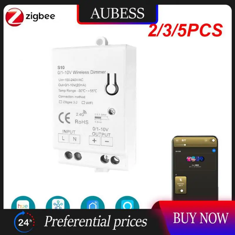 

Мини-регулятор яркости Zigbee 3,0 беспроводной, 2/3/5 шт.