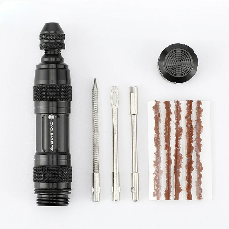 

Bicycle Tubeless Tire Repair Kit MTB Tyre Puncture Sealant Rubber Stripes Road Bike Tire Maintenance Mini Bicycle Tools