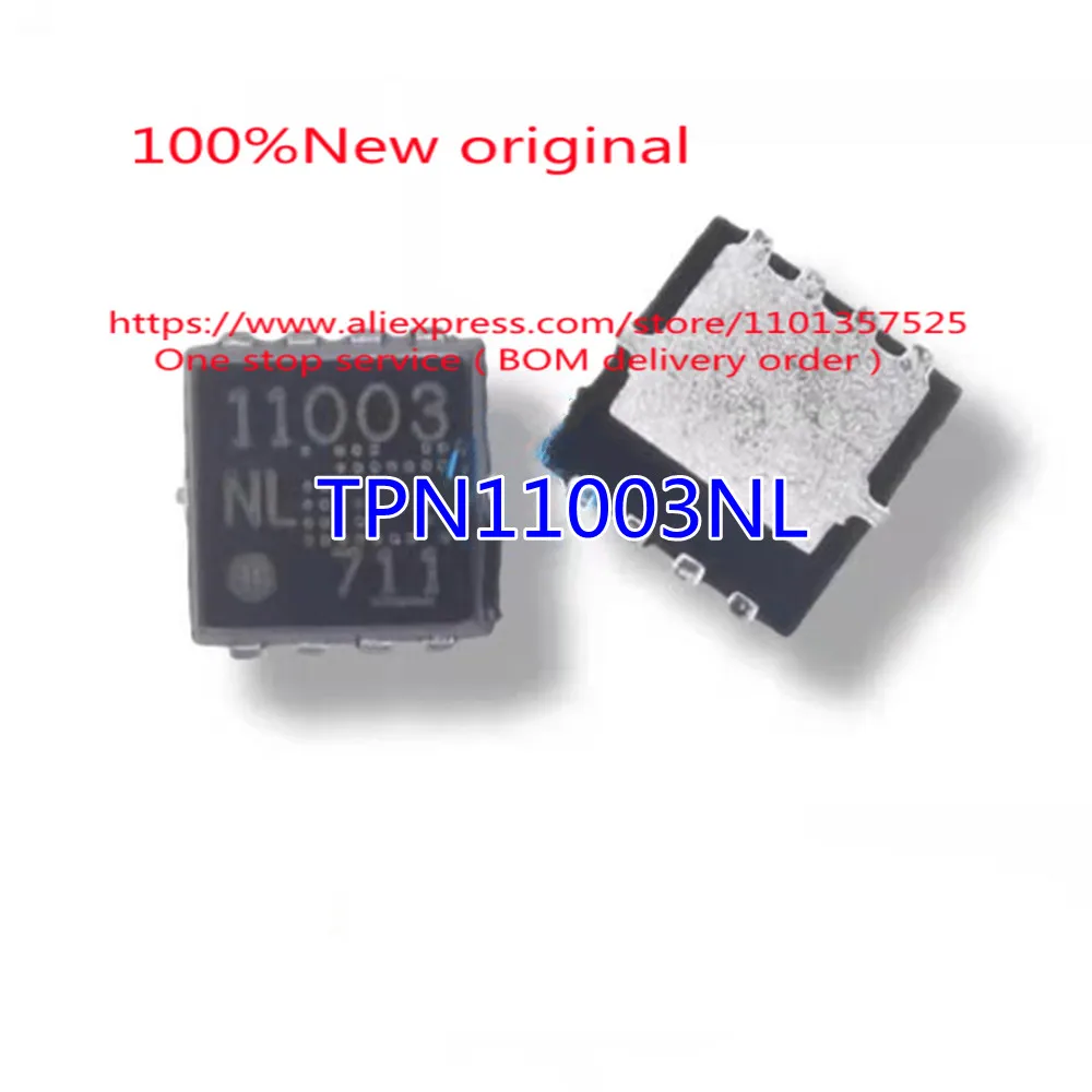 

(10 шт.) 100% оригинал: TPN11003NL Mark: 11003 NL - MOSFET N channel 30V 11A (Tc) 700mW (Ta) 19W (Tc) 8-TSON