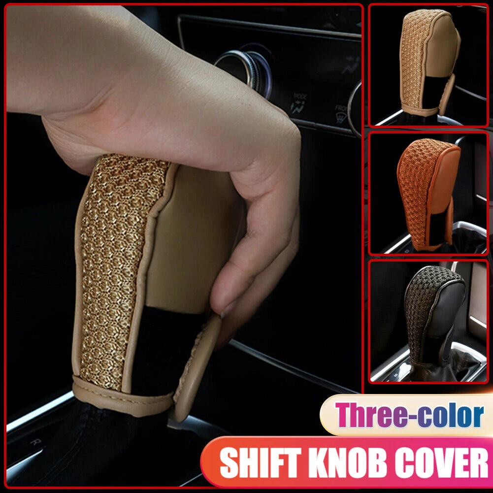 

Protect Your Car\\\\\\'s Gear Shift with this Universal Knob Cover Easy to Follow Installation Instructions Included