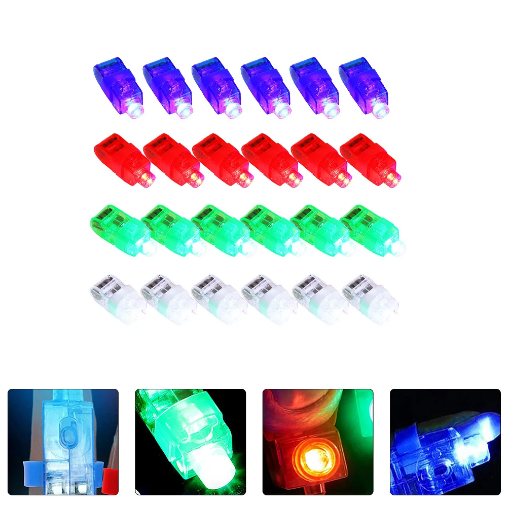 

Finger Lights Light Ringsparty Led Glow Ring Flashing Flashlights Kidsin Darkbulk The Favors Supplies Sticks Fingerlightsrave