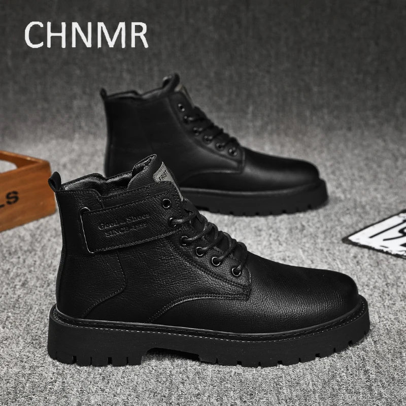 

Men's Boots Thick Bottom Non-slip Comfortable Wear-Resistant Outdoor Fashion Wild Explosive Style Spring and Autumn Main Push