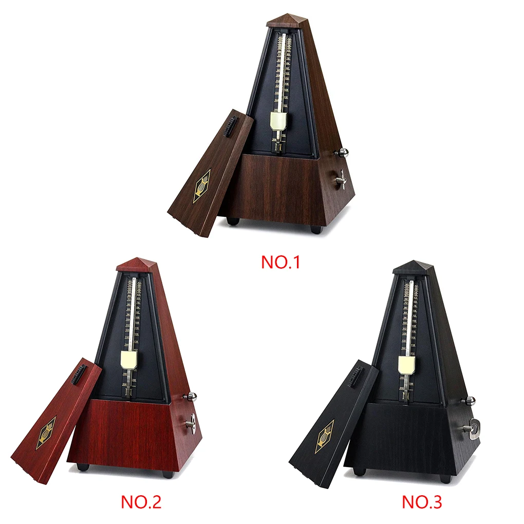 

Vintage Tower Type Guitar Metronome Bell Ring Piano Violin Rhythm Mechanical Pendulum Metronome