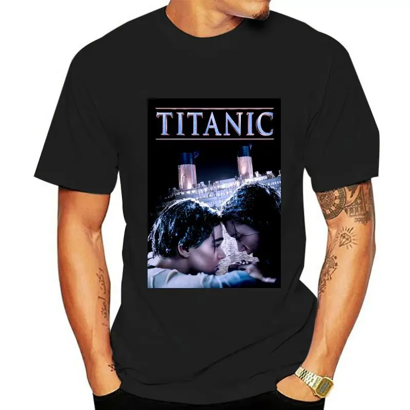 

Крутой плакат фильма «Титаник», унисекс, ретро, холодная белая футболка, хлопковые футболки с коротким рукавом, мужская одежда