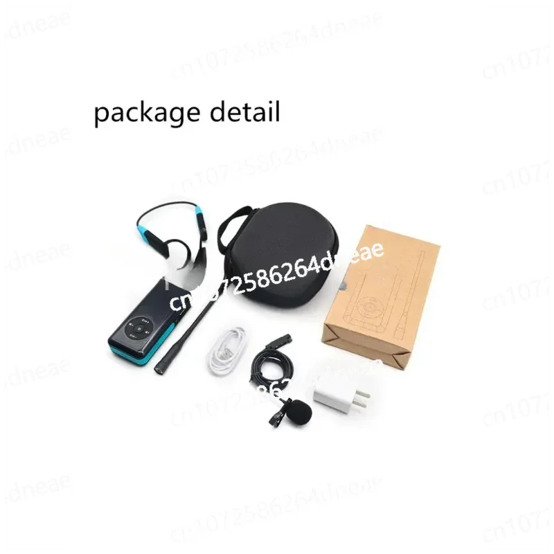 Waterdichte Draadloze Headset Hoofdtelefoon Onderwater Zwemcoach Walkie Talkie Communicatie Oortelefoon Zwemapparatuur Training