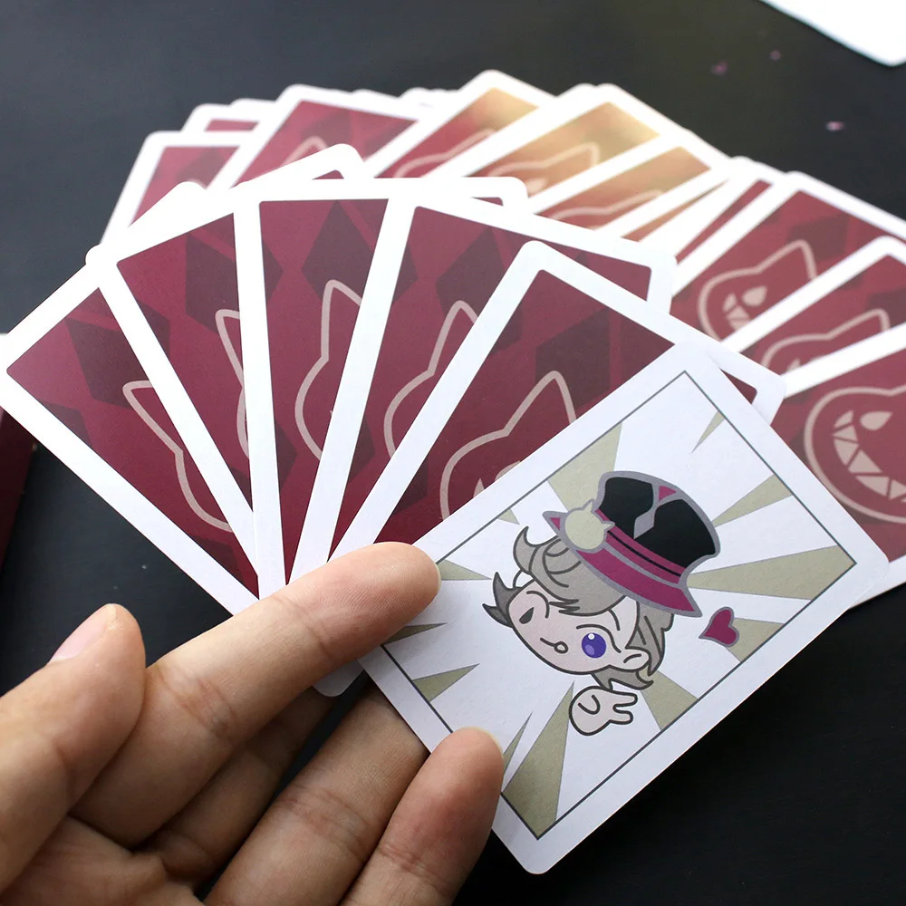 

Genshin Impact Lyney вдохновил косплей игры в покер карты Поклонники Коллекция реквизит подарки