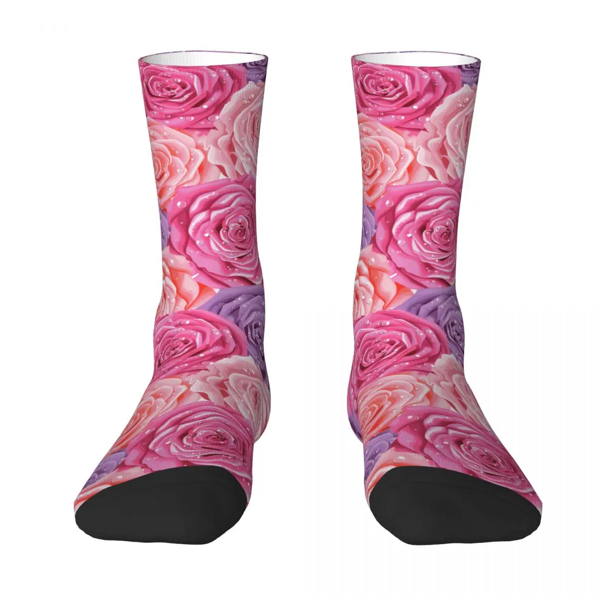 Beautiful Roses Seamless Pattern Adult Socks,Unisex socks,men Socks women Socks