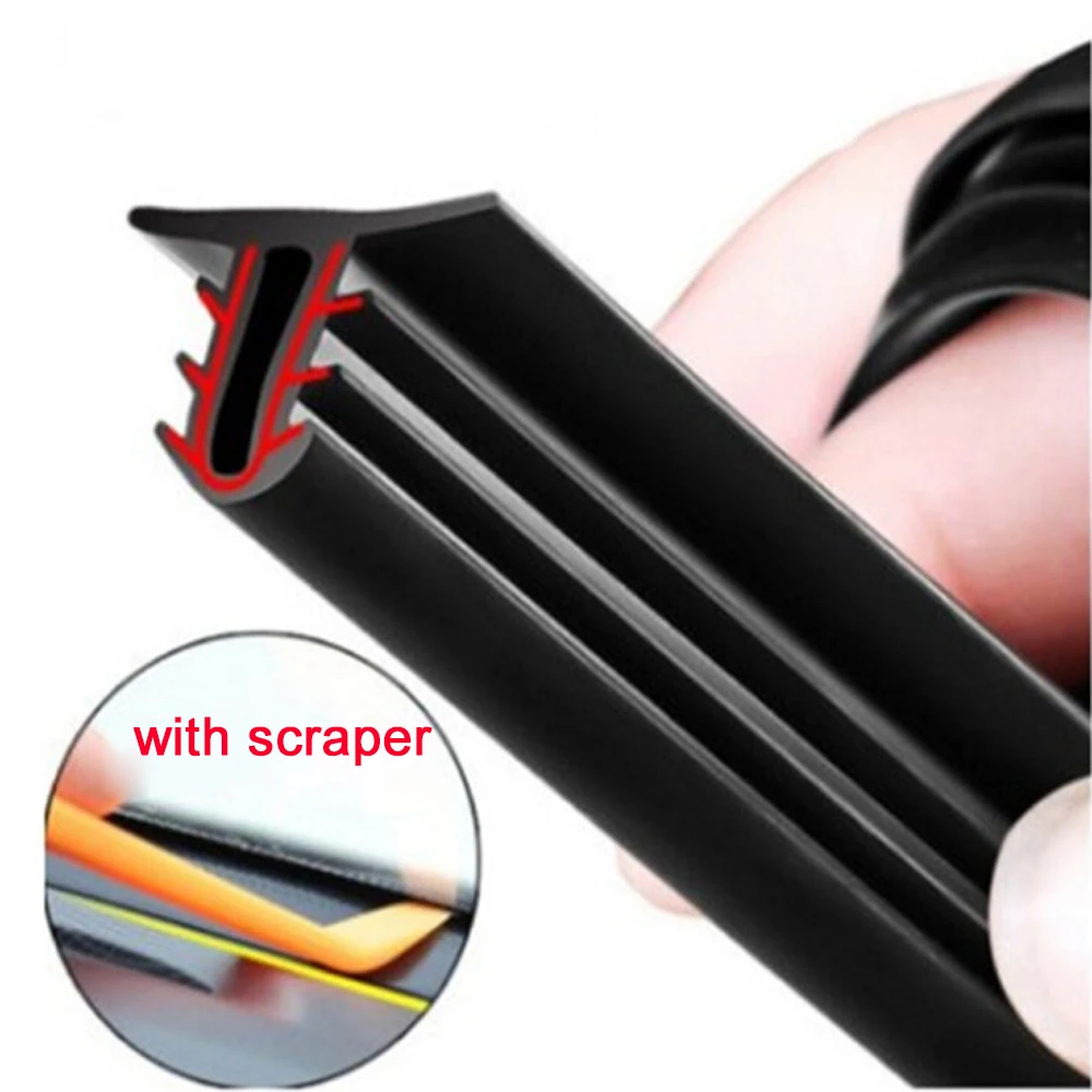 

Auto Dashboard Sealing Strip Noise Sound Insulation Rubber Strips Universal for Weatherstrip Auto Accessories Car Stickers Parts