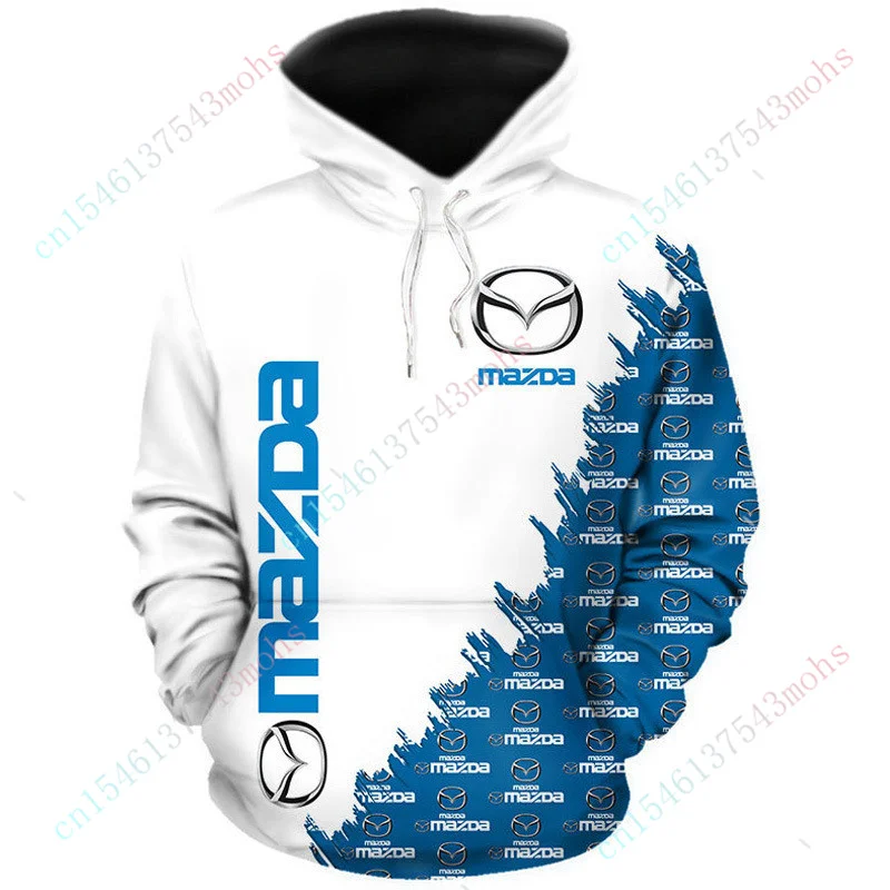 

Новинка от бренда Mazda, Мужская толстовка, 3D модель Haikyuu, толстовка в стиле оверсайз, мужская одежда в стиле Харадзюку, пуловер, толстовка высо...