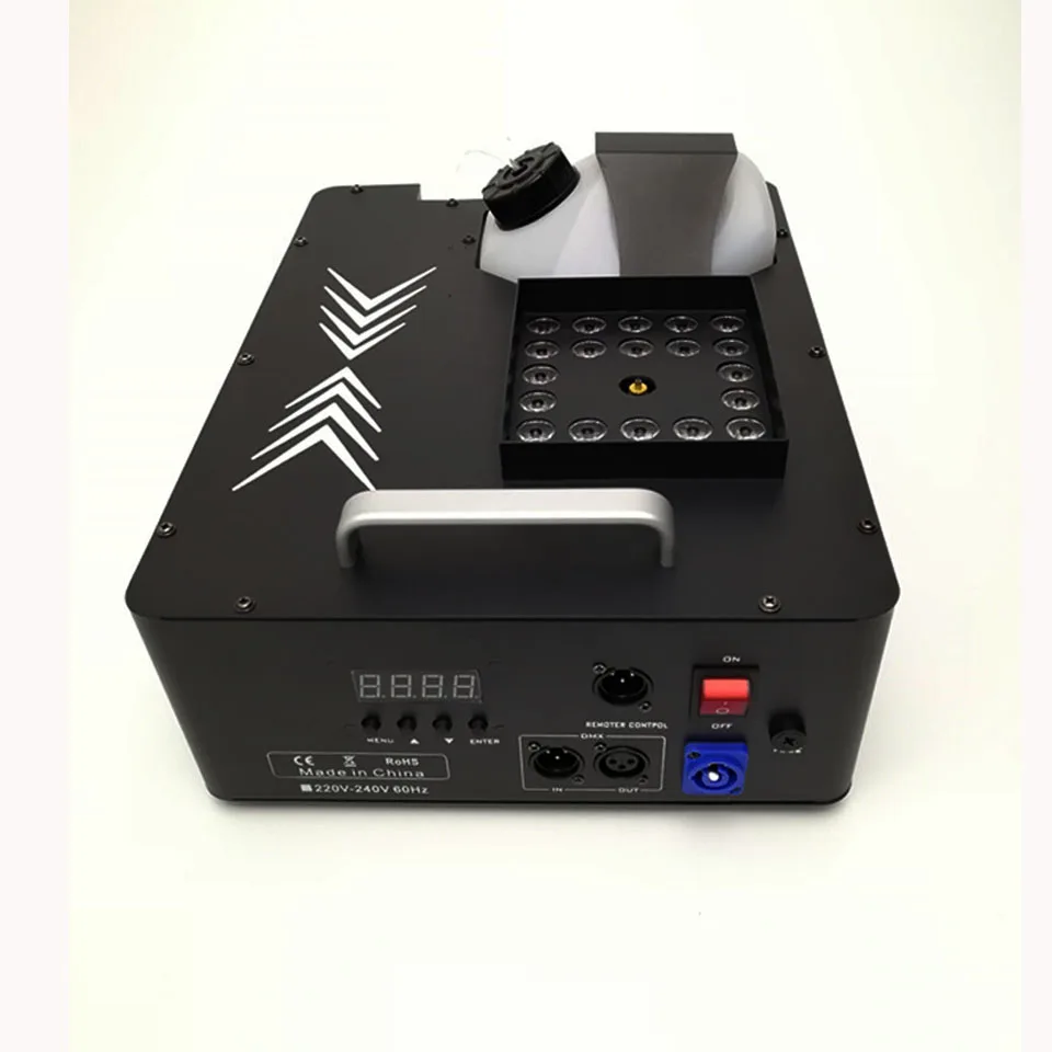 

Beruy Fast Shipping Disco Color Fog Machine Mini LED Remote Fog Machine Injector dj Christmas Party Stage Lighting Fog Machine