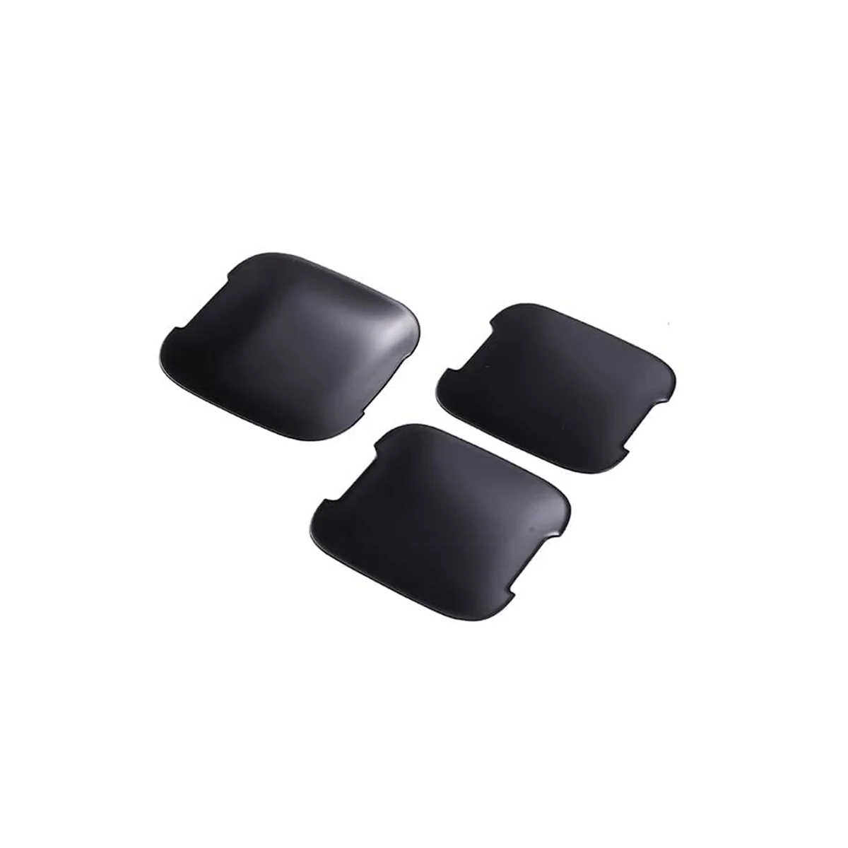 

For Land Rover Defender 90 2020-2023 Car Outer Door Handles Cover Side Door Bowl Cap Trim Accessories ,3PCS Matte Black