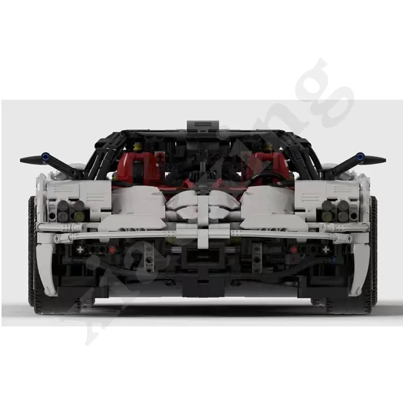 Гоночный набор MOC серии Pagani подходит для легиниса бриллиантовый модель игрушка