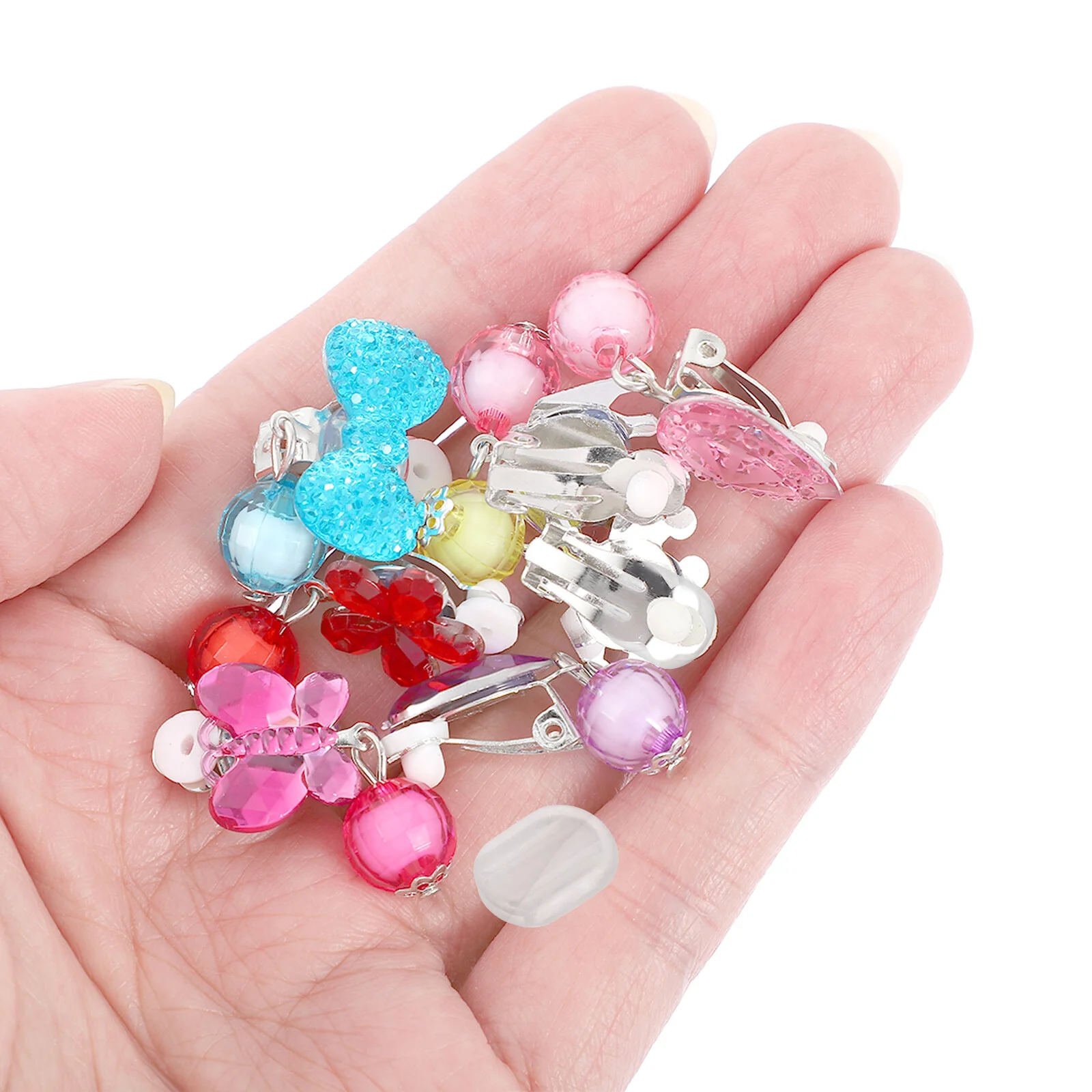 Plug Earring Pads Clip Mats Clips Earrings Clear Comfort Cushions Skid Resistance