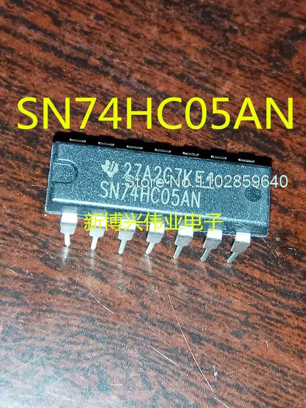 

10PCS/LOT SN74HC05AN DIP14
