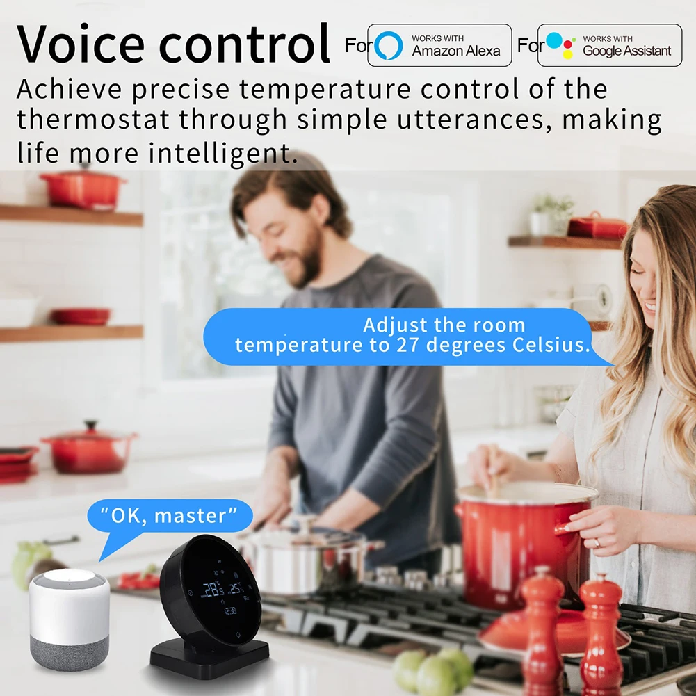 Для Tuya Wi-Fi умный беспроводной термостат водяной пол с подогревом настенный