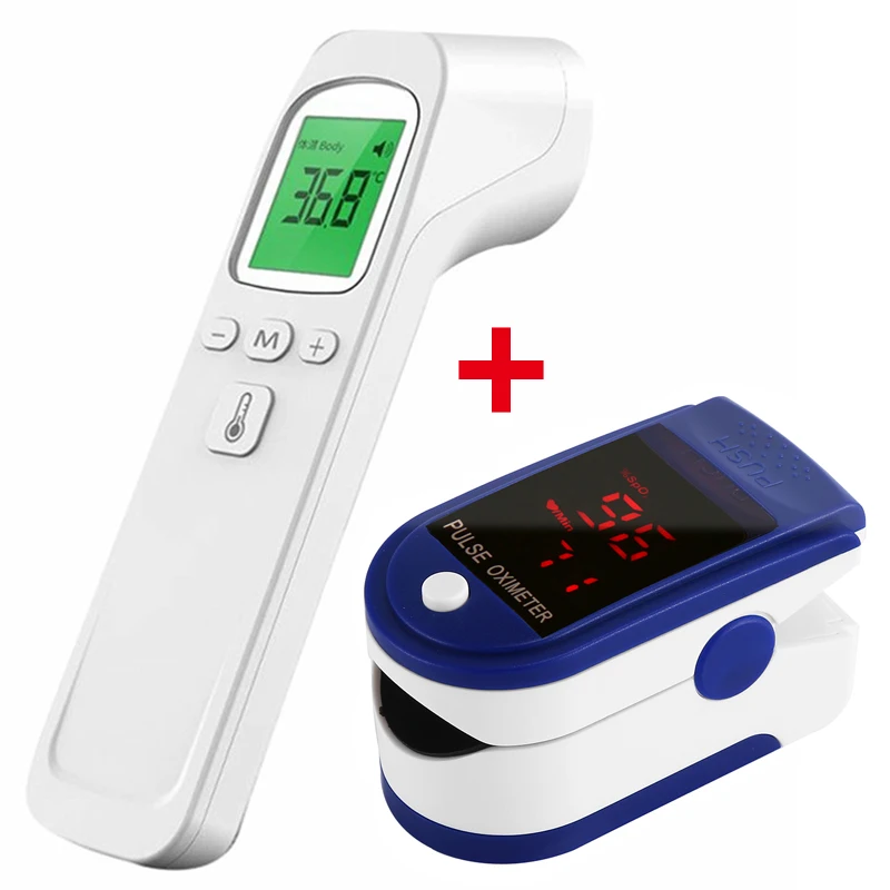 

Infrared Thermometer Non-contact Handheld Quick Measurement Instant Accurate Readings Tri-color Backlight Thermometer