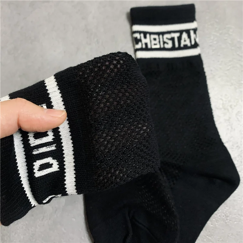 Spring and summer 2023 thin silk stockings breathable cotton socks