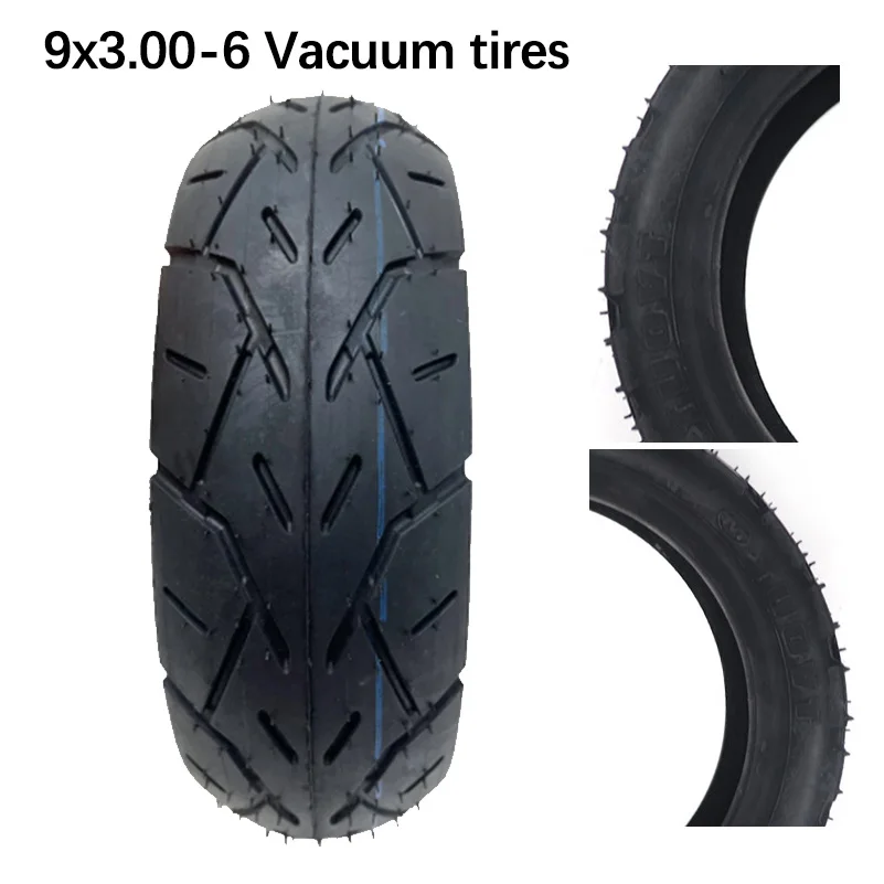 

9x3.00-6 Vacuum tires 9 Inch Tubeless Tire for Mini Bike Electric Vehicle Scooter 9*3.00-6 Wear-resisting Tyre