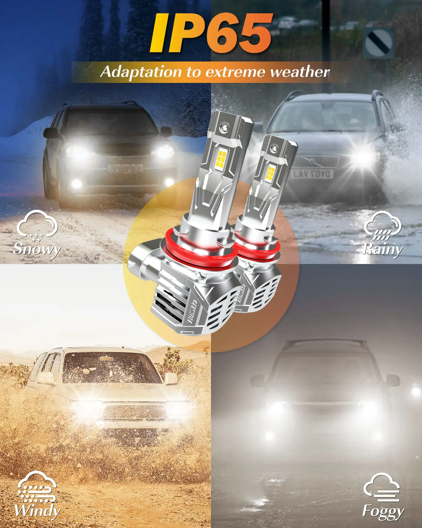 Фары головного света Автомобильные H8 H16 H11 120 лм Вт для Audi A4 8K B8 B7 B6 8 H A5 8T A6 C7