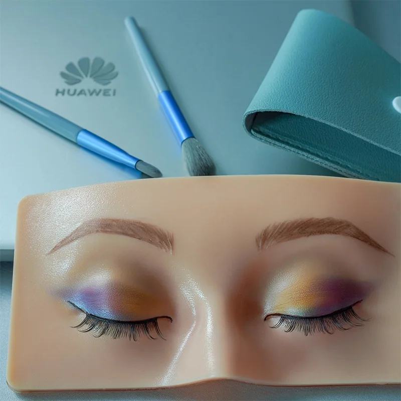 Многоразовая Силиконовая Доска Для Макияжа Практики Татуировки Бровей