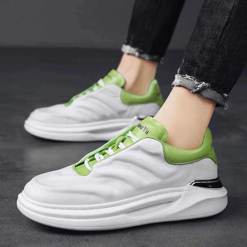 

Men Sneakers New Fashion Light Casual Colorful Height-increasing Men Casual Shoes Street Style Breathable Men Chunky Sneakers