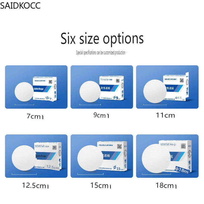 SAIDKOCC 100 шт./упак. быстрая/средняя/низкоскоростная качественная фильтровальная