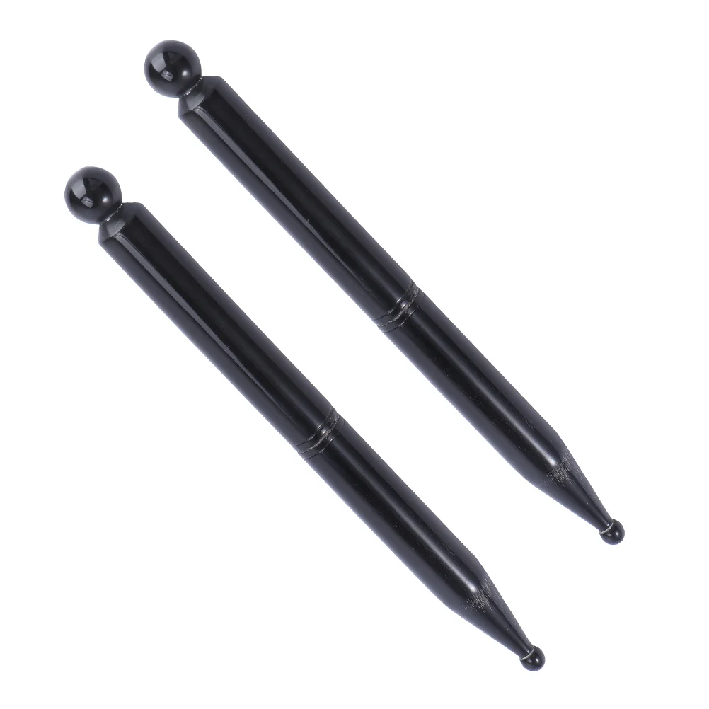 

2Pcs Durable Comfortable Ox Horn Pens Tools for Pedicure Care Salon Feet