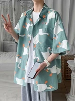 Рубашка с гусями#4