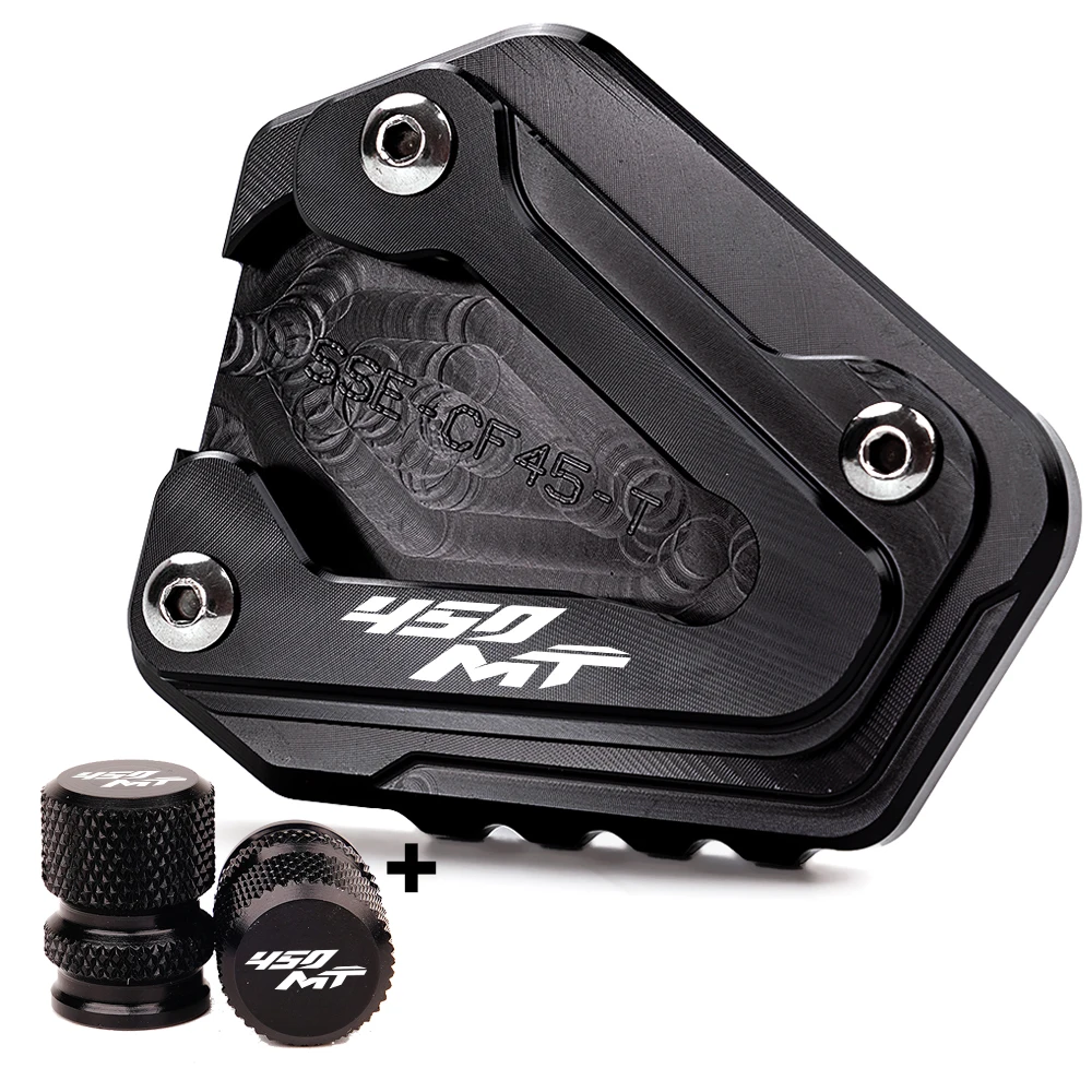 

Аксессуары для мотоциклов CFMOTO 450MT MT450 2024 2025, боковая подставка, выдвижная подставка, удлинитель CF 450 MT, колпачки клапанов