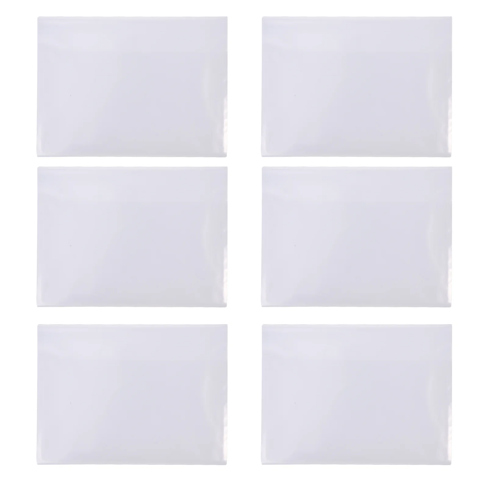 

20pcs Clear Exercise Book Covers Transparent Book Cover Book Protection Tool