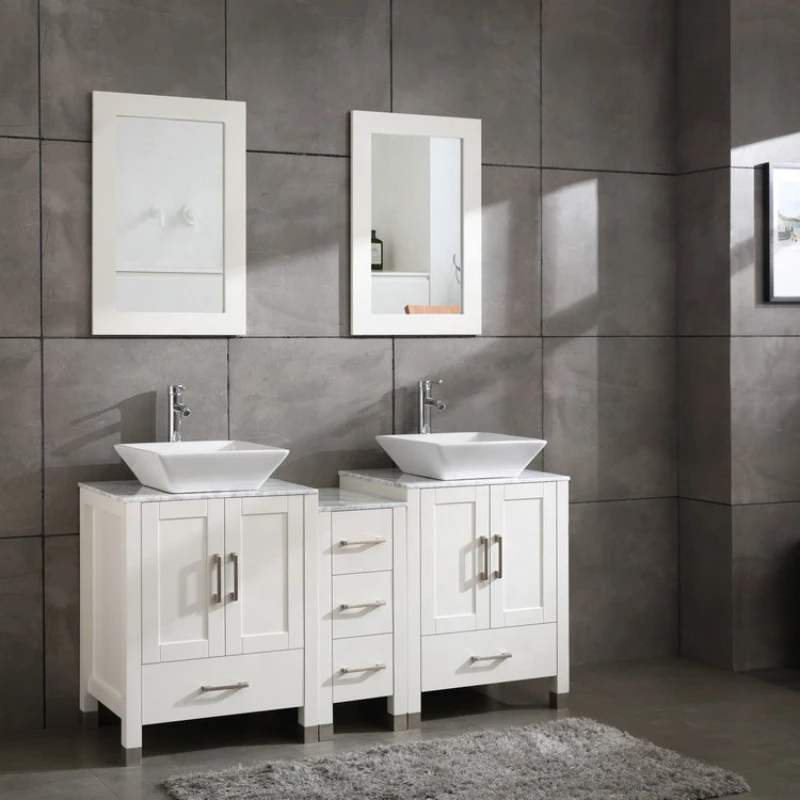 

Yes Include Countertop and No Faucet Large bathroom mirror cabinet