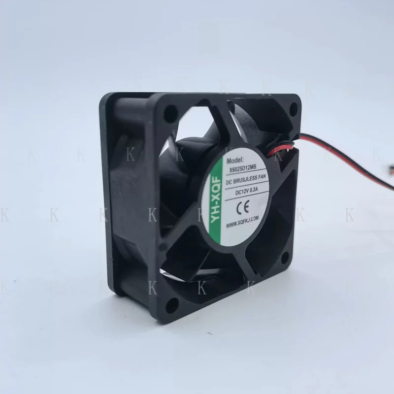 C ДЛЯ 1 ШТ. YH-XQF X6025D12MB DC12V 0.2A 60×25 мм 2-проводной охлаждающий вентилятор (art.: 3920dd1a963cd) - 3920dd1a963cd