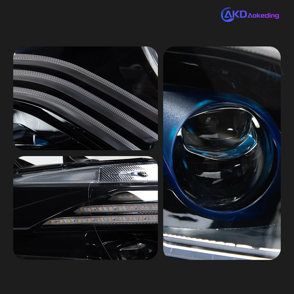 Автомобиль для Benz Sprinter 2018-2023 фары 12 В ходовые DRL Hella Led Bi Xenon H1 H7 лампы противотуманные фары автомобильные принадлежности аксессуары (art.: 3920cf22d552f) - 3920cf22d552f