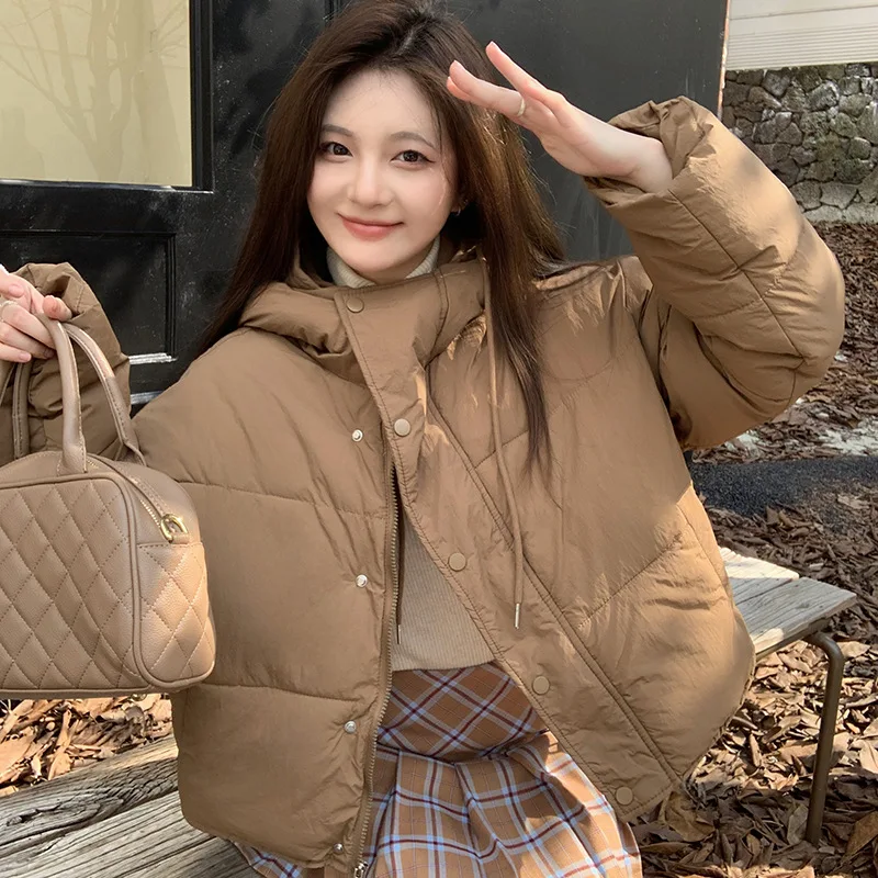 2024 новое зимнее пальто женские толстовки утепленные повседневные свободные