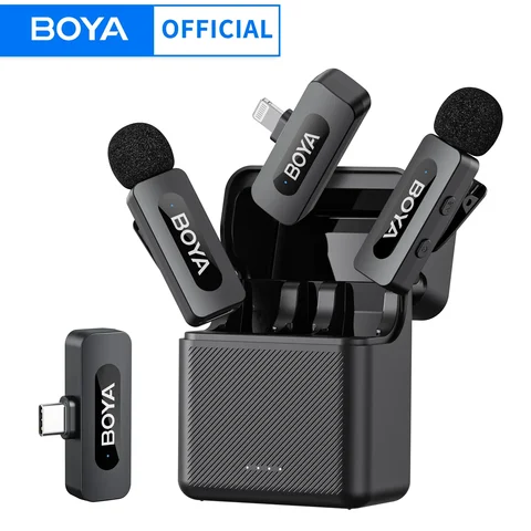 BOYA BY-V3 Беспроводной петличный микрофон